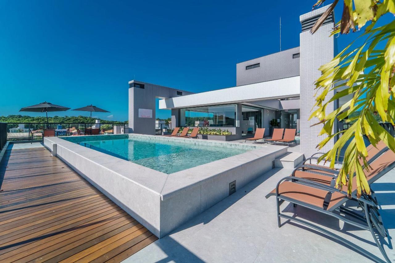 Adra 301 - Apartamento No Centro De Bombinhas - Rooftop Com Piscina E Academia - A Poucos Metros Da Praia - Buitenkant foto